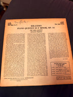 BRAHMS PIANO VINLY