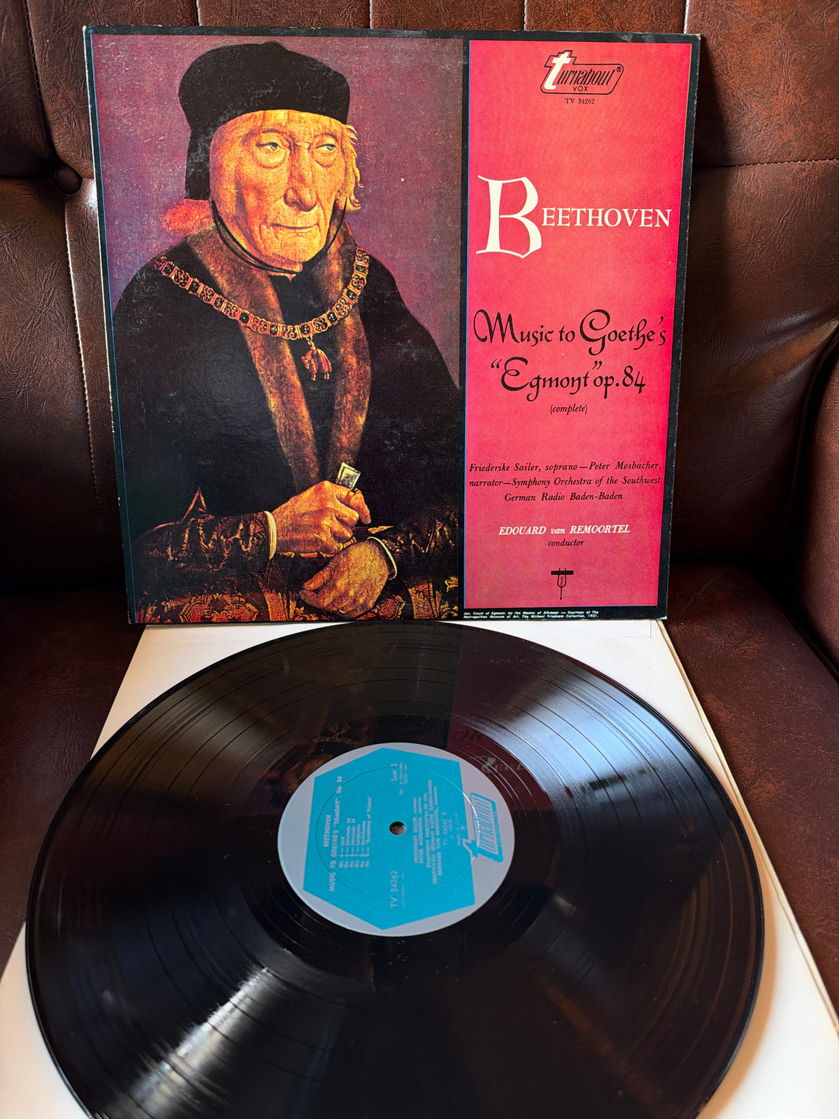 Beethoven: Music to Goethe's "Egmont" Op. 84 (Complete) – van Remoortel (Vinyl LP)