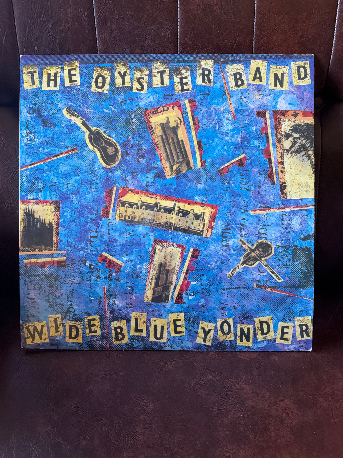 The Oyster Band – Wide Blue Yonder vinyl record cover