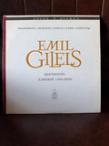 Emil Gilels – Beethoven Emperor Concerto – Angel Stereo vinyl LP cover