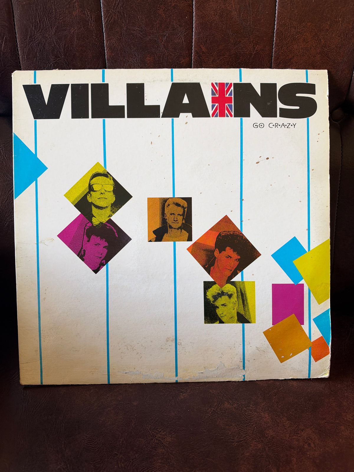 Villains – Go C·R·A·Z·Y vinyl record cover