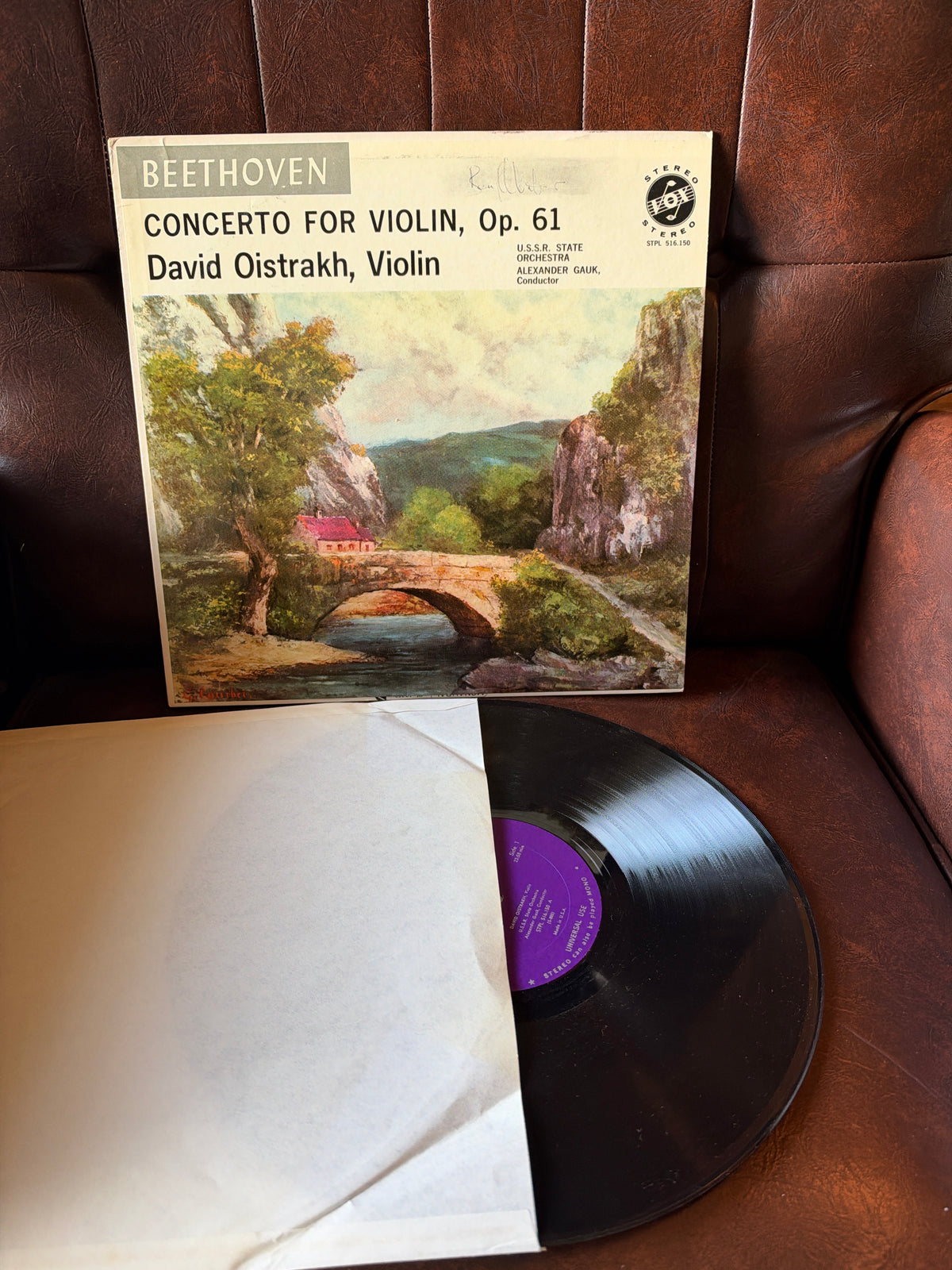Beethoven Concerto for Violin, Op. 61 – David Oistrakh (Vinyl LP)