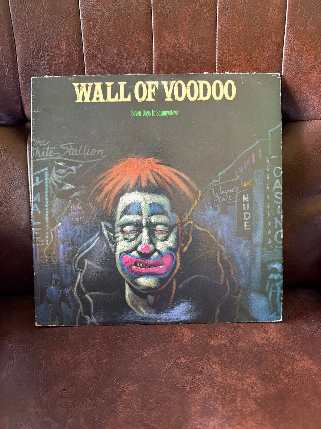 Wall of Voodoo – Seven Days in Sammy's Town vinyl record cover
