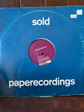 Craig Perez – Give It Up on Pape Recordings 88, blue generic sleeve, UK deep house 12" vinyl