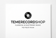 Temerecordshop Logo with Hip Hop & House